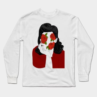 Rose Girl Long Sleeve T-Shirt